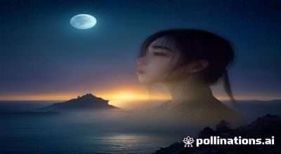 奇幻冒险工口漫画场景图，深紫夜空下骑士与精灵在魔法森林中相遇，画面史诗感强烈