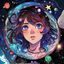 工口漫画用户星河漫游者的头像，热爱奇幻题材漫画的读者