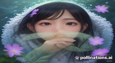 纯爱系工口漫画封面，柔和粉色调，两位角色在樱花树下相遇的温馨场景